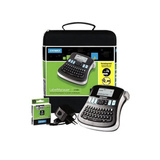 Dymo LabelManager ™ 210D QWERTZ Kitcase, Stampa etichette Nero/Argento, QWERTZ, Trasferimento termico, 180 x 180 DPI, 12 mm/s, Nero, Grigio