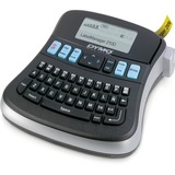 Dymo LabelManager ™ 210D QWERTZ Kitcase, Stampa etichette Nero/Argento, QWERTZ, Trasferimento termico, 180 x 180 DPI, 12 mm/s, Nero, Grigio