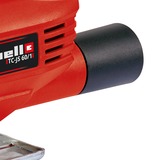 EINHELL TC-JS 60/1 seghetto elettrico 3000 spm (fogli per minuto) 400 W 1,73 kg rosso/Nero, Nero, Rosso, 3000 spm (fogli per minuto), 6 cm, 1000 spm (fogli per minuto), 1 cm, 6 mm