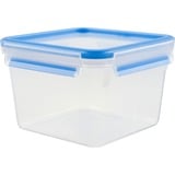 Emsa Clip & Close Rettangolare Scatola 1,75 L Blu, Trasparente 1 pz, Casella trasparente/Blu, Scatola, Rettangolare, 1,75 L, Blu, Trasparente, Plastica, Germania