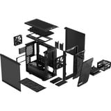 Fractal Design FD-C-MES2M-01, Chassis Tower Nero
