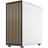 Fractal Design North Chalk White, Chassis Tower bianco/legno