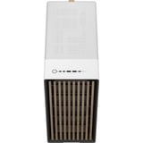 Fractal Design North Chalk White, Chassis Tower bianco/legno