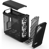 Fractal Design Torrent Tower Nero Nero, Tower, PC, Nero, ATX, EATX, ITX, micro ATX, SSI CEB, Vetro temperato, Giocare