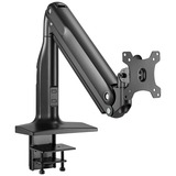 HAGOR 8702 supporto da tavolo per Tv a schermo piatto 109,2 cm (43") Nero Scrivania Nero, Morsa, 18 kg, 43,2 cm (17"), 109,2 cm (43"), 100 x 100 mm, Nero