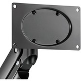 HAGOR 8702 supporto da tavolo per Tv a schermo piatto 109,2 cm (43") Nero Scrivania Nero, Morsa, 18 kg, 43,2 cm (17"), 109,2 cm (43"), 100 x 100 mm, Nero