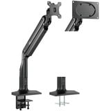 HAGOR 8702 supporto da tavolo per Tv a schermo piatto 109,2 cm (43") Nero Scrivania, Base per monitor Nero, Morsa, 18 kg, 43,2 cm (17"), 109,2 cm (43"), 100 x 100 mm, Nero