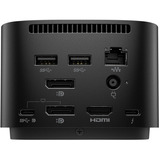 HP Thunderbolt Dock G4 120 W Ricondizionato, Docking station Nero