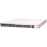 Hewlett Packard Enterprise Aruba Instant On 1830 48G 24p Class4 PoE 4SFP 370W Gestito L2 Gigabit Ethernet (10/100/1000) Supporto Power over Ethernet (PoE) 1U Gestito, L2, Gigabit Ethernet (10/100/1000), Supporto Power over Ethernet (PoE), Montaggio rack, 1U