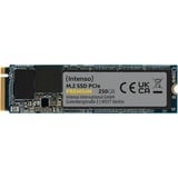 Intenso M.2 SSD PCIe Premium 250 GB PCI Express 3.0 NVMe, Disco a stato solido 250 GB, M.2, 2100 MB/s