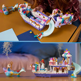LEGO Disney Princess Barca Nuziale Reale di Ariel, Giochi di costruzione 