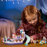 LEGO Disney Princess Barca Nuziale Reale di Ariel, Giochi di costruzione 