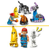 LEGO Fortnite 77075 Campo di Bananita e Starter, Gioco con 2 Personaggi, Falò e 3 Minifigure, Regalo da Gaming per Bambini 7+, Giochi di costruzione Gioco con 2 Personaggi, Falò e 3 Minifigure, Regalo da Gaming per Bambini 7+, Set da costruzione, 7 anno/i, Plastica, 250 pz, 291 g
