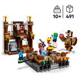 LEGO Minecraft 21272 Magione della Foresta: Ring di Combattimento, Giocattolo Interattivo con Personaggi, Gioco Bambini 10+, Giochi di costruzione Giocattolo Interattivo con Personaggi, Gioco Bambini 10+, Set da costruzione, 10 anno/i, Plastica, 491 pz, 688 g