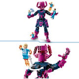 LEGO | Marvel 76316 Fantastici Quattro Contro Personaggio Costruibile di Galactus, Giocattolo con Minifigure per Bambini 9+, Giochi di costruzione Giocattolo con Minifigure per Bambini 9+, Set da costruzione, 9 anno/i, Plastica, 427 pz, 487 g
