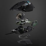 Logitech 910-005471, Mouse da gioco Nero