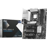 MSI PRO B860-P scheda madre Intel B860 LGA 1851 (Socket V1) ATX Argento, Intel, LGA 1851 (Socket V1), Intel Core Ultra (Series 2), LGA 1851, 256 GB, DDR5-SDRAM