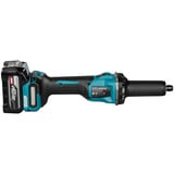 Makita Smerigliatrice dritta a batteria GD001GZ XGT, 40 Volt, Smerigliatrice diritta Nero/Blu