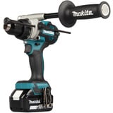 Makita Trapano avvitatore a percussione a batteria DHP492RTJ, 18Volt, Cordless blu/Nero