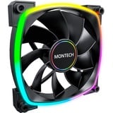Montech RX140 PWM 140x140x25, Ventola Nero