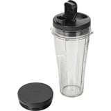 Ninja Foodi 3-in-1 Power Nutri Standmixer mit Smart Torque & Auto-iQ, Mixer stand argento/Nero