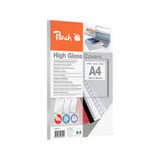 Peach Bürogeräte A4 Bianco 100 pz, Copertura bianco, A4, Bianco, 250 g/m², 100 pz