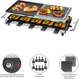 ProfiCook Raclette-Grill PC-RG 1144 accaio/Nero