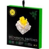 Razer Yellow Switch-Set, Interruttore a pulsante giallo/trasparente