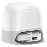 Roborock Qrevo Curv Combi Bianco, Aspirazione robot bianco, Combi, Bianco, Rotondo, 61,5 dB, 0,325 L, 2,5 L