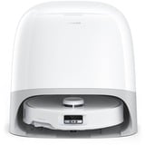 Roborock Qrevo Curv Combi Bianco, Aspirazione robot bianco, Combi, Bianco, Rotondo, 61,5 dB, 0,325 L, 2,5 L