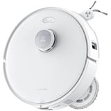 Roborock Qrevo Curv Combi Bianco, Aspirazione robot bianco, Combi, Bianco, Rotondo, 61,5 dB, 0,325 L, 2,5 L