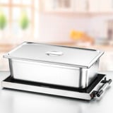 Rommelsbacher WPR 307/E, Piastra calda accaio/Nero