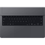 Samsung Tastiera Pro, Custodia protettiva grigio, QWERTZ, Tedesco, Touchpad, Samsung, Galaxy Tab S11 Ultra, Grigio