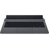 Samsung Tastiera Pro, Custodia protettiva grigio, QWERTZ, Tedesco, Touchpad, Samsung, Galaxy Tab S11 Ultra, Grigio