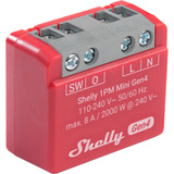 Shelly 1 PM Mini Gen4 rosso