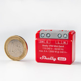 Shelly 1 PM Mini Gen4 rosso