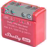 Shelly 1 PM Mini Gen4, Relè rosso