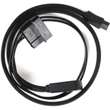 SilverStone CP10 0,5 m Cavi di alimentazione interni, Adattatore Nero, 0,5 m, Slimline SATA a 6 pin, Maschio, Maschio, Nero
