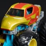 Spin Master Monster Jam, Monster Truck die-cast ufficiali Marvel Iron Man Vs. War Machine, in scala 1:64, giocattoli per bambini e bambine dai 3 anni in su,  veicolo da gioco Monster Jam , Monster Truck die-cast ufficiali Marvel Iron Man Vs. War Machine, in scala 1:64, giocattoli per bambini e bambine dai 3 anni in su, Monster truck, 3 anno/i, Metallo, Plastica, Multicolore