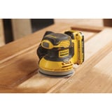 Stanley Levigatrice rotorbitale a batteria, 18 Volt, Levigatrice orbitale casuale Nero/Giallo