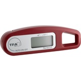 TFA Thermo Jack termometro per cibo -40 - 250 °C Digitale rosso, CR2032, 3 V, 116 mm, 20 mm, 38 mm, 39 g