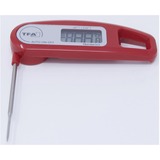 TFA Thermo Jack termometro per cibo -40 - 250 °C Digitale rosso, CR2032, 3 V, 116 mm, 20 mm, 38 mm, 39 g