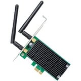 TP-Link Archer T4E Interno WLAN 867 Mbit/s Interno, Wireless, PCI Express, WLAN, 867 Mbit/s, Nero, Verde