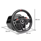 Thrustmaster T248R Carbonio USB Sterzo + Pedali Analogico/Digitale PC, PlayStation 4, PlayStation 5, Volante Nero, Sterzo + Pedali, PC, PlayStation 4, PlayStation 5, Pulsante Modalità, Pulsante Menu, D-pad, Analogico/Digitale, Hybrid drive, Cablato
