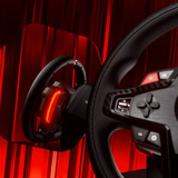 Thrustmaster T248R Carbonio USB Sterzo + Pedali Analogico/Digitale PC, PlayStation 4, PlayStation 5, Volante Nero, Sterzo + Pedali, PC, PlayStation 4, PlayStation 5, Pulsante Modalità, Pulsante Menu, D-pad, Analogico/Digitale, Hybrid drive, Cablato