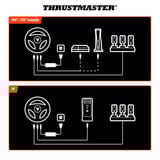 Thrustmaster T248R Carbonio USB Sterzo + Pedali PC, PlayStation 4, PlayStation 5, Volante Nero, Sterzo + Pedali, PC, PlayStation 4, PlayStation 5, Hybrid drive, Cablato, USB, Carbonio