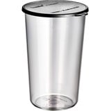 Unold 7126 accessorio per miscelare e lavorare prodotti alimentari Bicchiere di miscelazione, Coppa trasparente, Bicchiere di miscelazione, 0,6 L, Nero, Trasparente, Plastica, 145 mm, 20 g