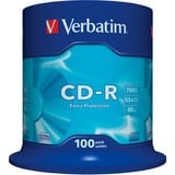 Verbatim CD-R Extra Protection 700 MB 100 pz, CD supporti vergine 52x, CD-R, 120 mm, 700 MB, Scatola per torte, 100 pz
