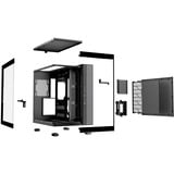 be quiet! LIGHT BASE 600 DX Black Midi Tower Nero, Chassis Tower Nero, Midi Tower, PC, Nero, ATX, micro ATX, Mini-ATX, Acrilonitrile butadiene stirene (ABS), Vetro, Acciaio, Gaming