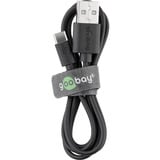 goobay Set di ricarica USB-C 5 Watt, Caricabatterie Nero
